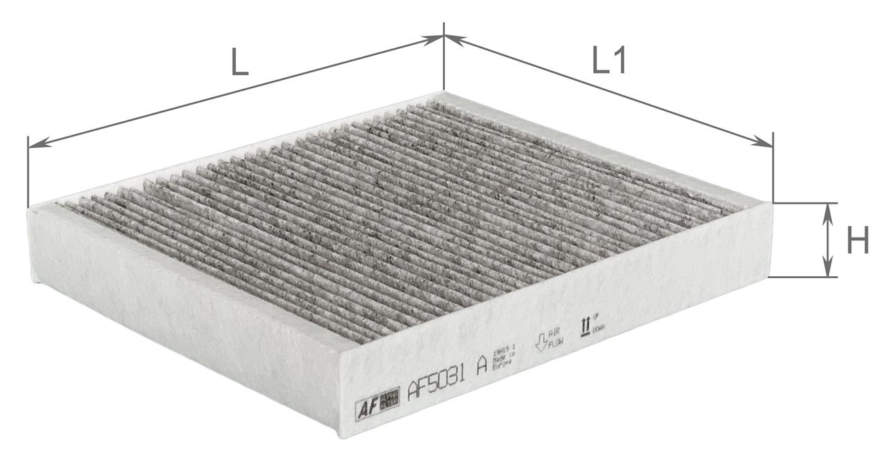 AF5031A Alpha Filter Cabin filter with activated carbon