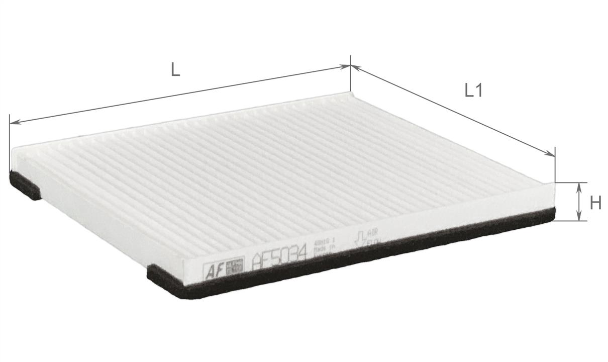 AF5034 Alpha Filter Cabin filter