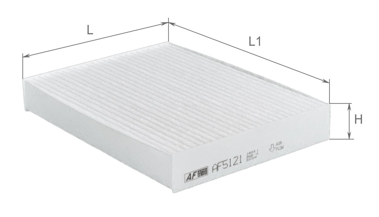 Alpha Filter AF 5121 Filter, interior air AF5121