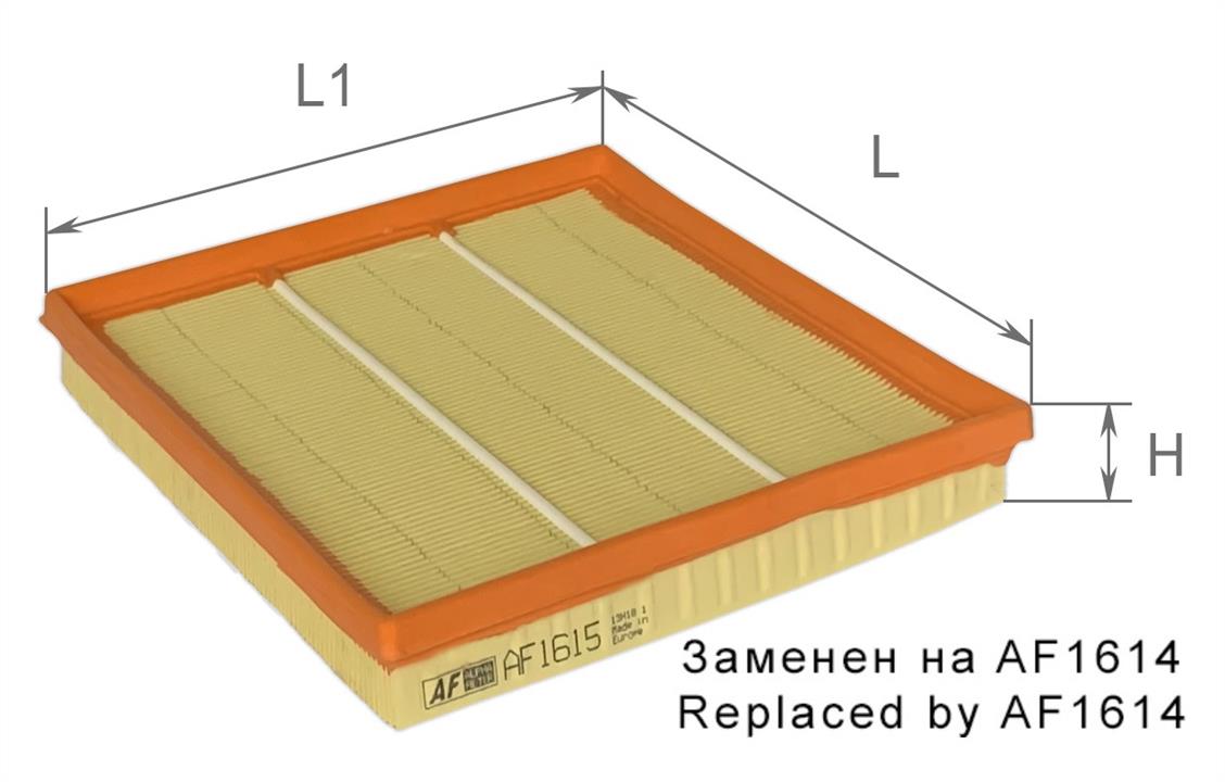 Air filter Alpha Filter AF 1615