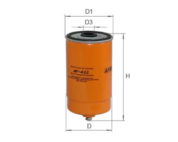 Alpha Filter AF-422 Fuel filter AF422