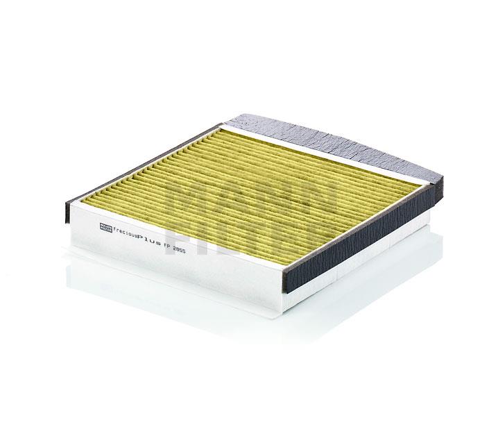 Mann-Filter FP 2855 Activated carbon cabin filter with antibacterial effect FP2855