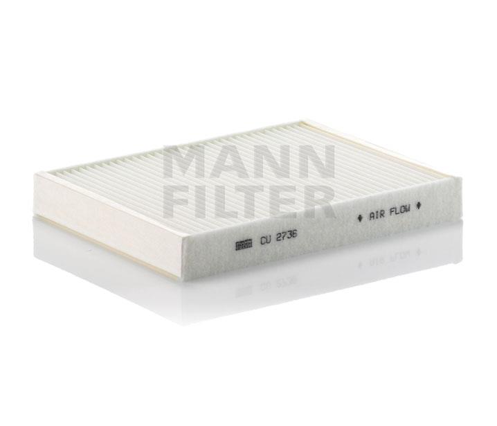 Mann-Filter CU 2736-2 Filter, interior air CU27362