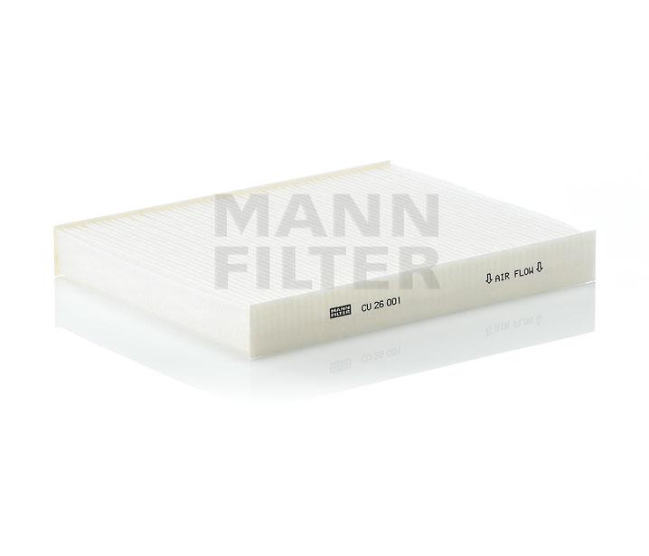 Mann-Filter CU 26 001 Filter, interior air CU26001
