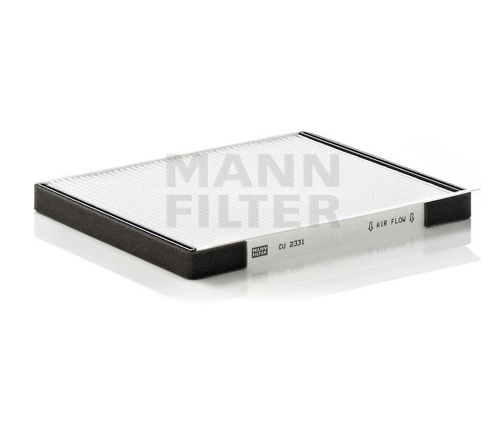 Cabin filter Mann-Filter CU 2331