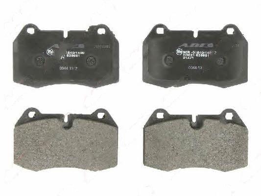 Rear disc brake pads, set ABE C1B012ABE