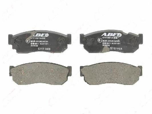Front disc brake pads, set ABE C11001ABE