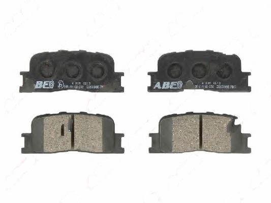 Rear disc brake pads, set ABE C22030ABE