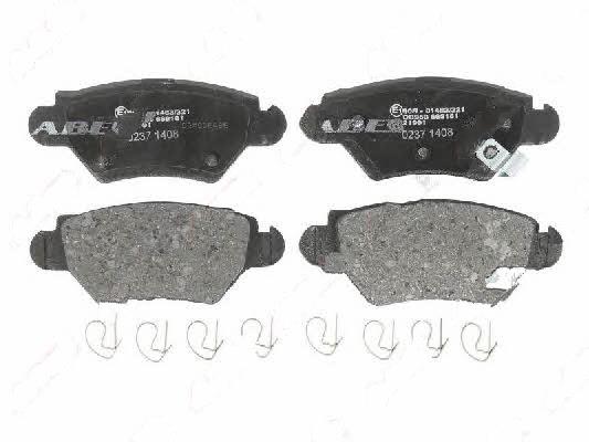 Rear disc brake pads, set ABE C2X006ABE