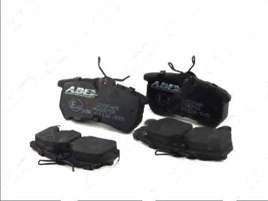 Rear disc brake pads, set ABE C2G007ABE