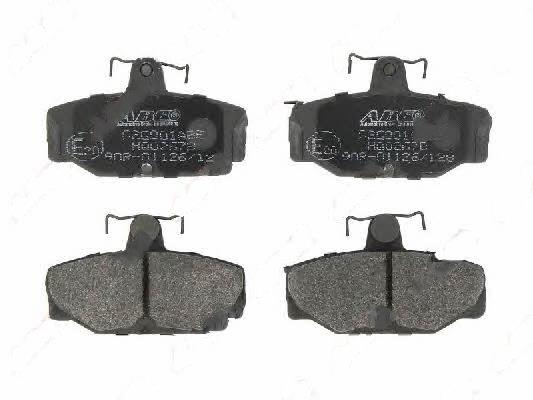 Rear brake pad set ABE C2G001ABE