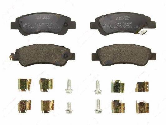 Rear brake pad set ABE C2F009ABE