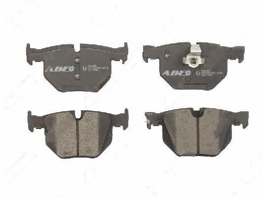 Rear brake pad set ABE C2B019ABE