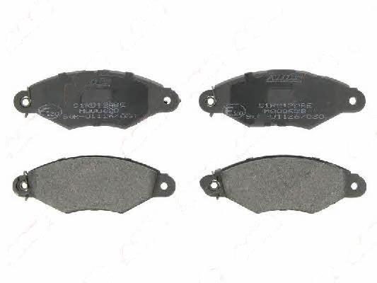 Front disc brake pads, set ABE C1R012ABE