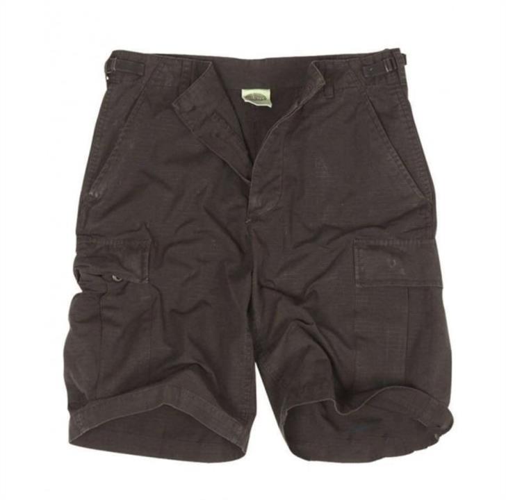 Mil-tec 11402002-S Shorts US Prewash R/S Cotton Bermuda,s black S 11402002S