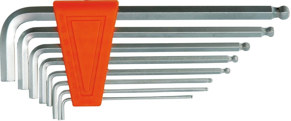 56473 Vorel Hex socket set with ball, 1.5-8mm, 8pcs