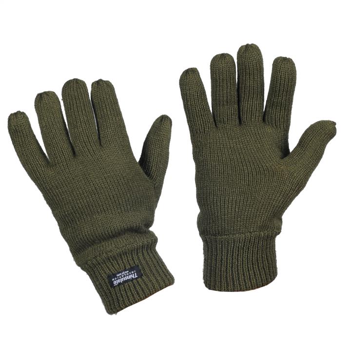 Mil-tec 12531001-M Tactical knitted gloves Pan Thinsulate™ Gloves 3M olive, M 12531001M