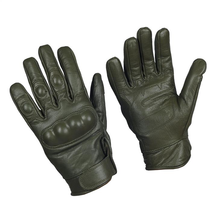 Mil-tec 12504101-M Tactical Gloves Leder Olive, M 12504101M