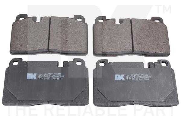 NK 2247132 Brake Pad Set, disc brake 2247132