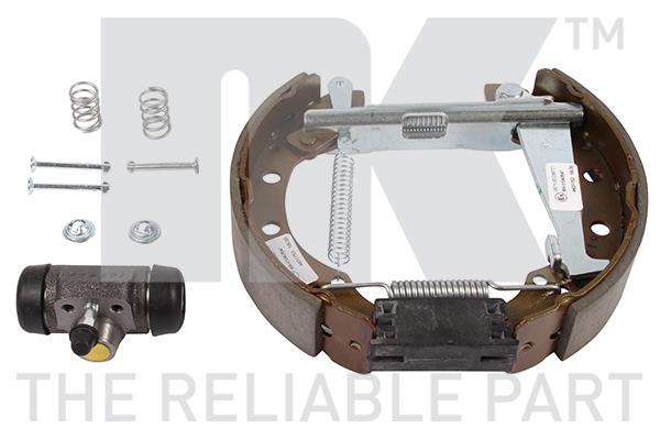 NK 449952007 Brake shoes with cylinders, set 449952007
