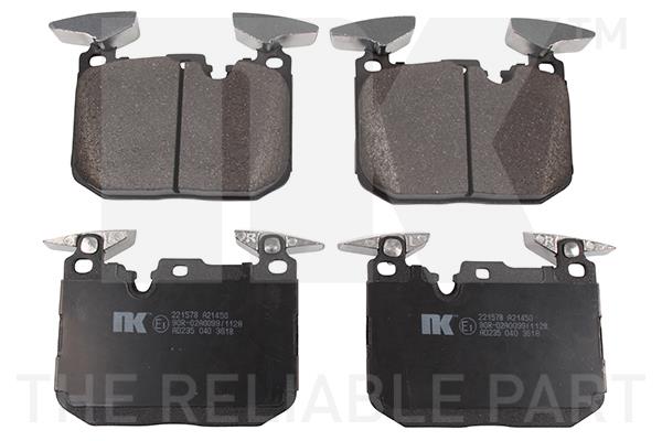 NK 221578 Brake Pad Set, disc brake 221578