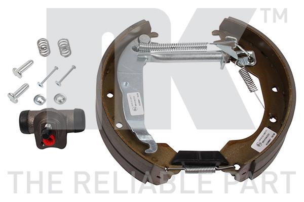 NK 443641001 Brake shoes with cylinders, set 443641001