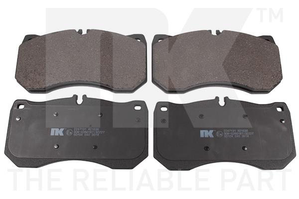 NK 2247131 Brake Pad Set, disc brake 2247131