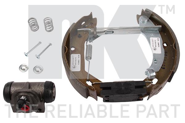 NK 449942704 Brake shoes with cylinders, set 449942704