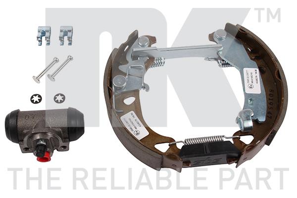 NK 442354702 Brake shoes with cylinders, set 442354702