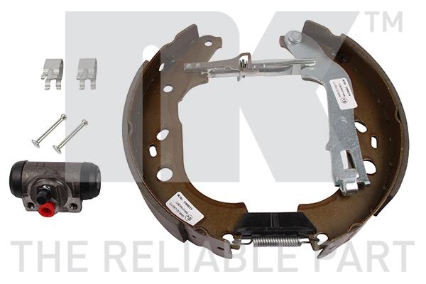 NK 442372502 Brake shoes with cylinders, set 442372502