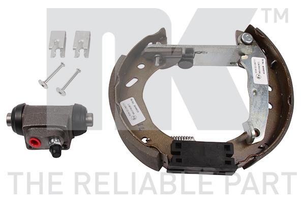 NK 442553502 Brake shoes with cylinders, set 442553502