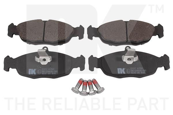 NK 221217 Brake Pad Set, disc brake 221217