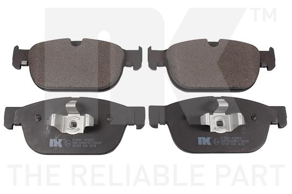 NK 224831 Brake Pad Set, disc brake 224831