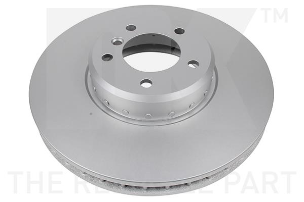 NK 341572 Front brake disc ventilated 341572