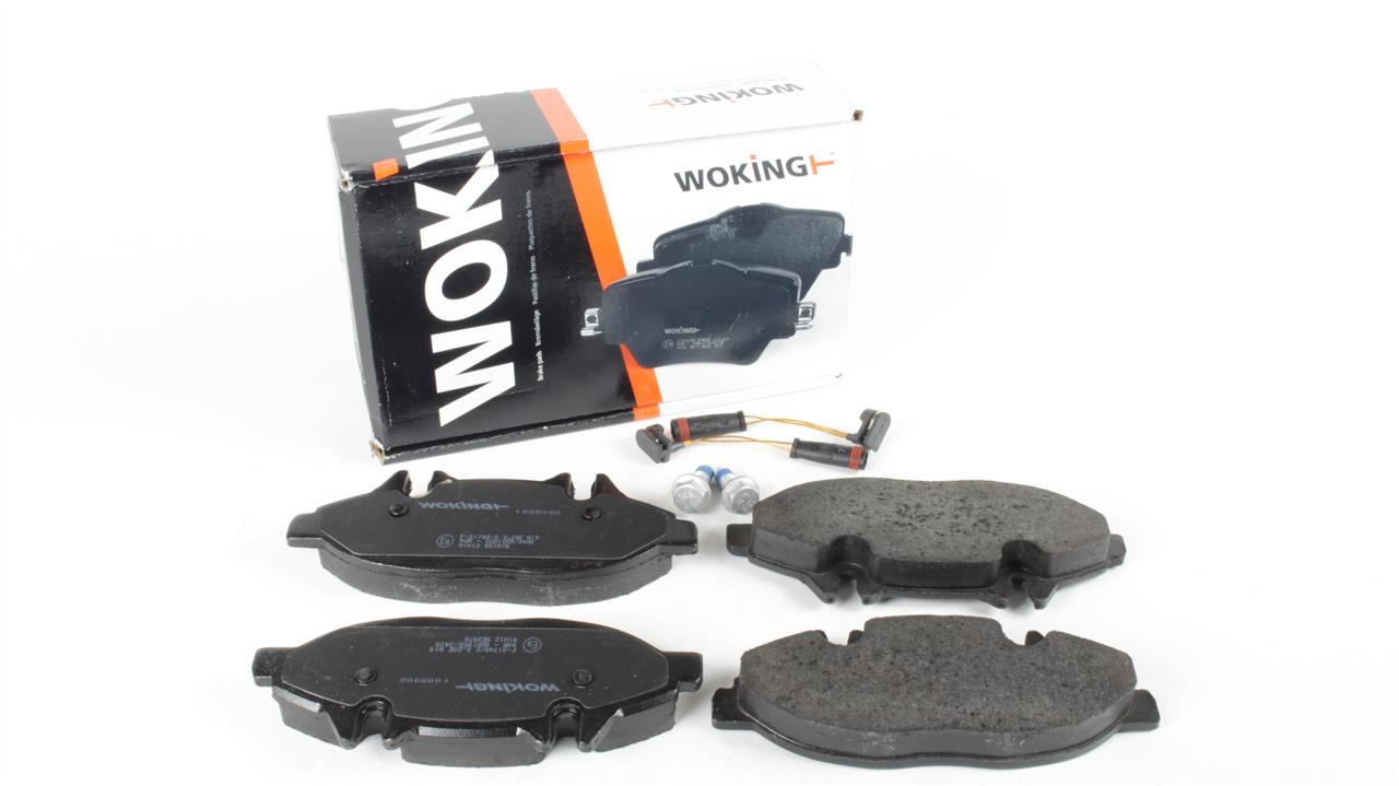 Brake Pad Set, disc brake Woking P10093.02