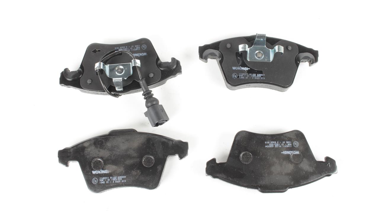 Brake Pad Set, disc brake Woking P11453.11