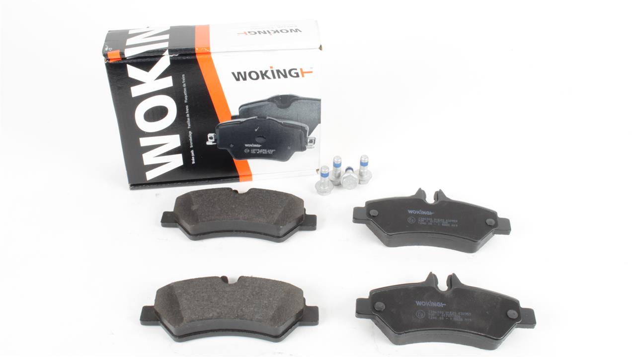 Rear disc brake pads, set Woking P13463.00