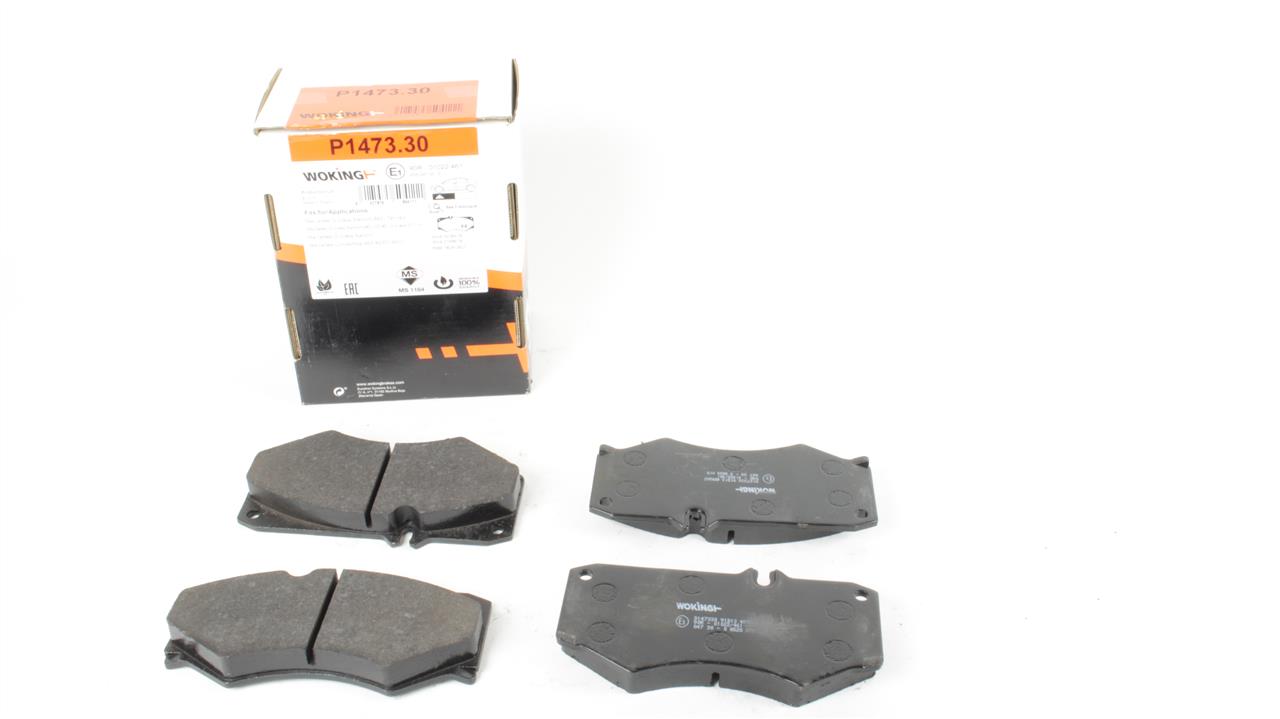 Brake pad set Woking P1473.30