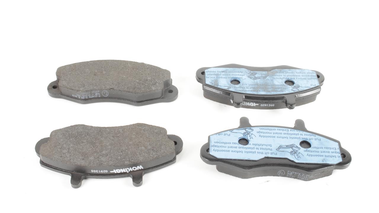 Brake Pad Set, disc brake Woking P2913.00