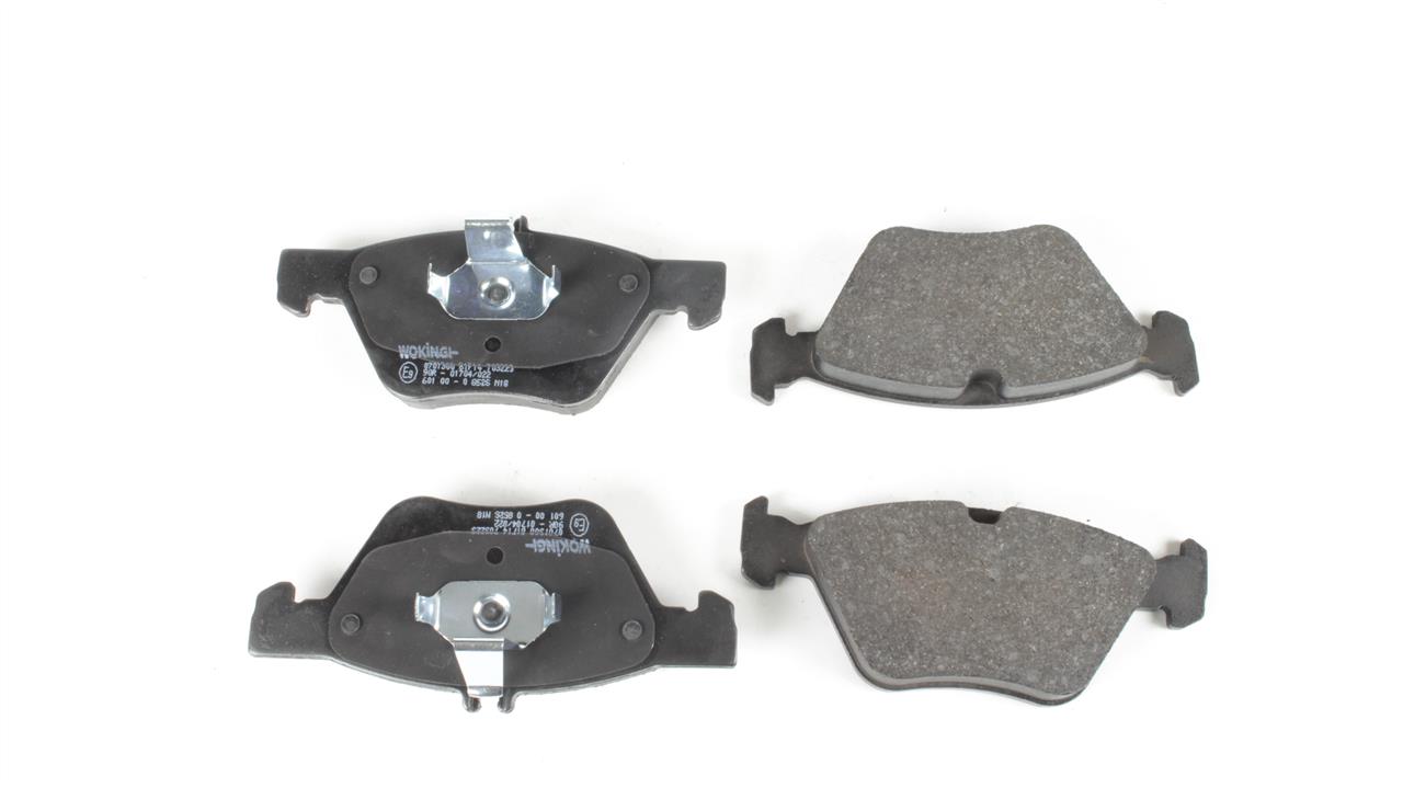 Brake pad set Woking P7013.00