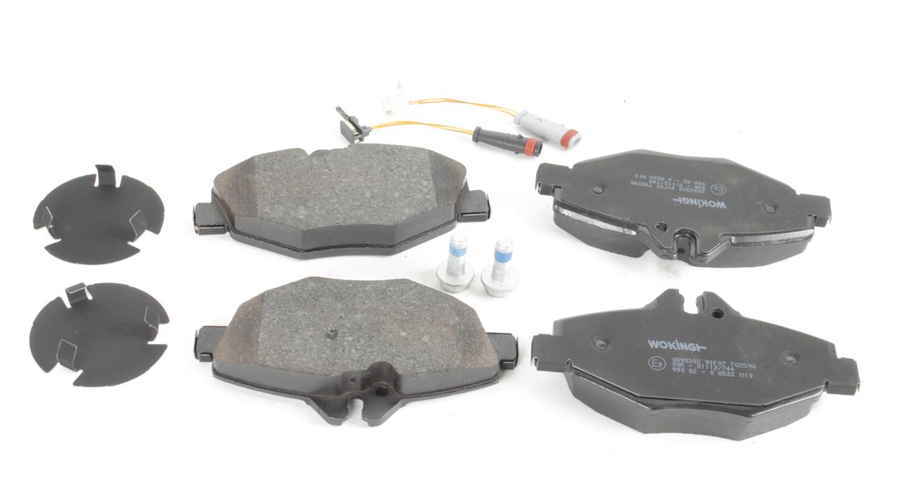 Brake pad set Woking P8903.02