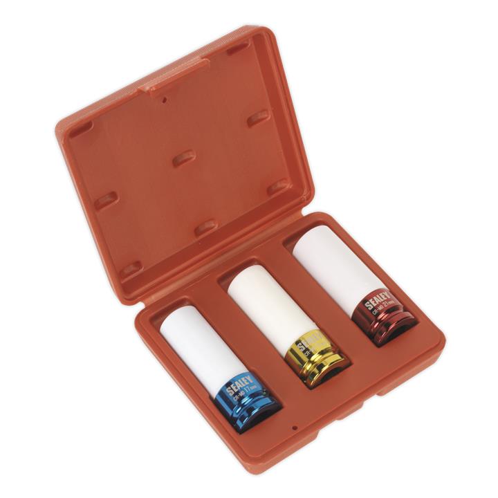 SX031 Sealey Impact socket set, 1/2"