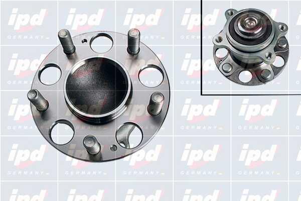IPD 30-2701 Wheel hub with rear bearing 302701