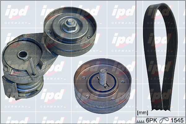 IPD 20-1906 Drive belt kit 201906
