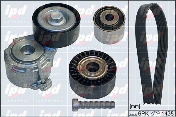 IPD 20-1905 Drive belt kit 201905