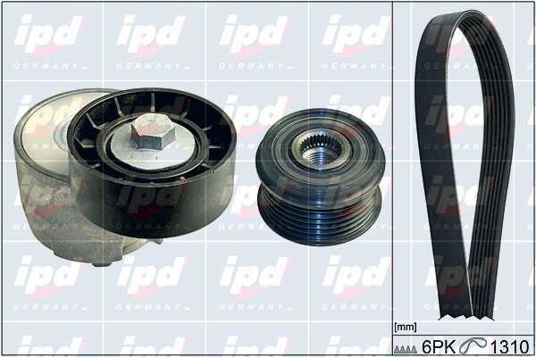 IPD 20-1904 Drive belt kit 201904