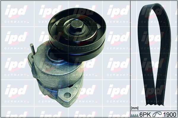 IPD 20-1891 Drive belt kit 201891