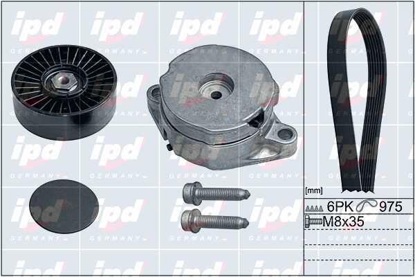 IPD 20-1890 Drive belt kit 201890