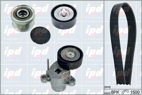 IPD 20-1889 Drive belt kit 201889