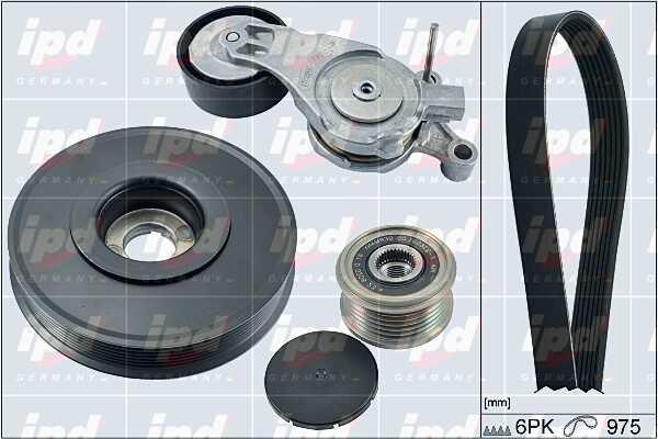IPD 20-1865 Drive belt kit 201865